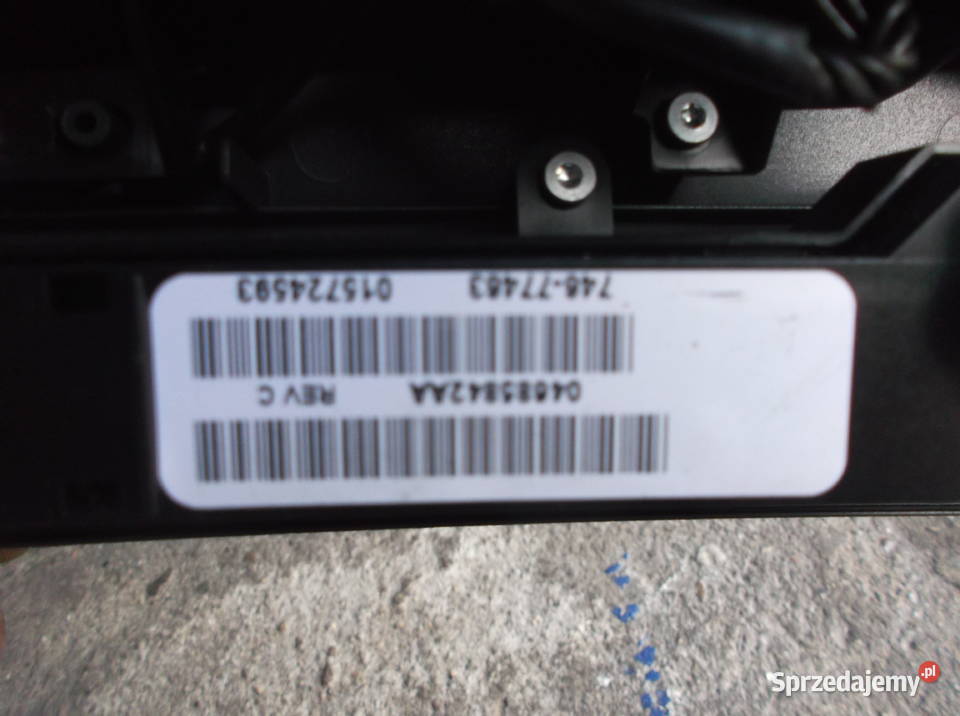 panel klimatyzacji 3 strefowy chrysler voyager Pozostałe Złotoryja