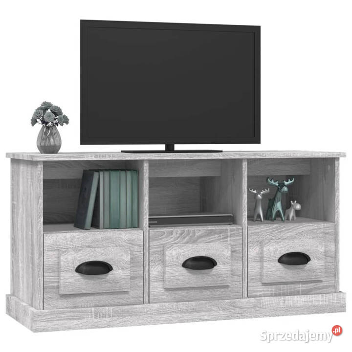 Szafka pod TV szary dąb sonoma 100x35x50 Warszawa