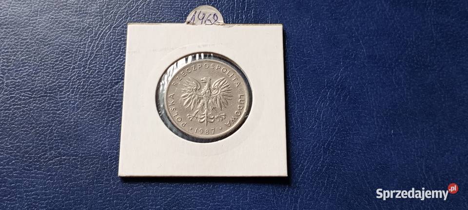 Stare monety 20 złotych 1987 skrętka PRL Polska