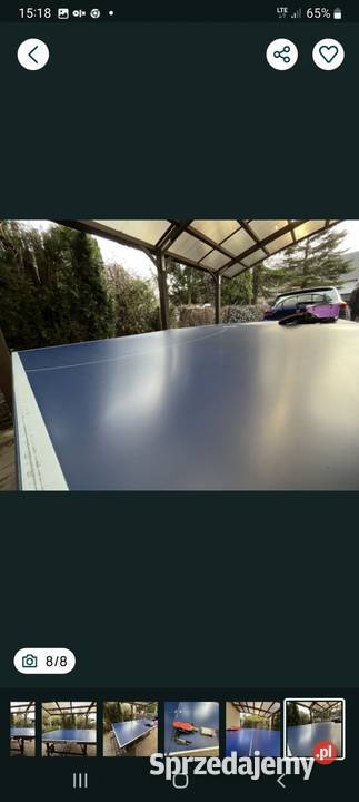 Stol do pinponga aluminiowy zrwnetrzny Kettler Śrem