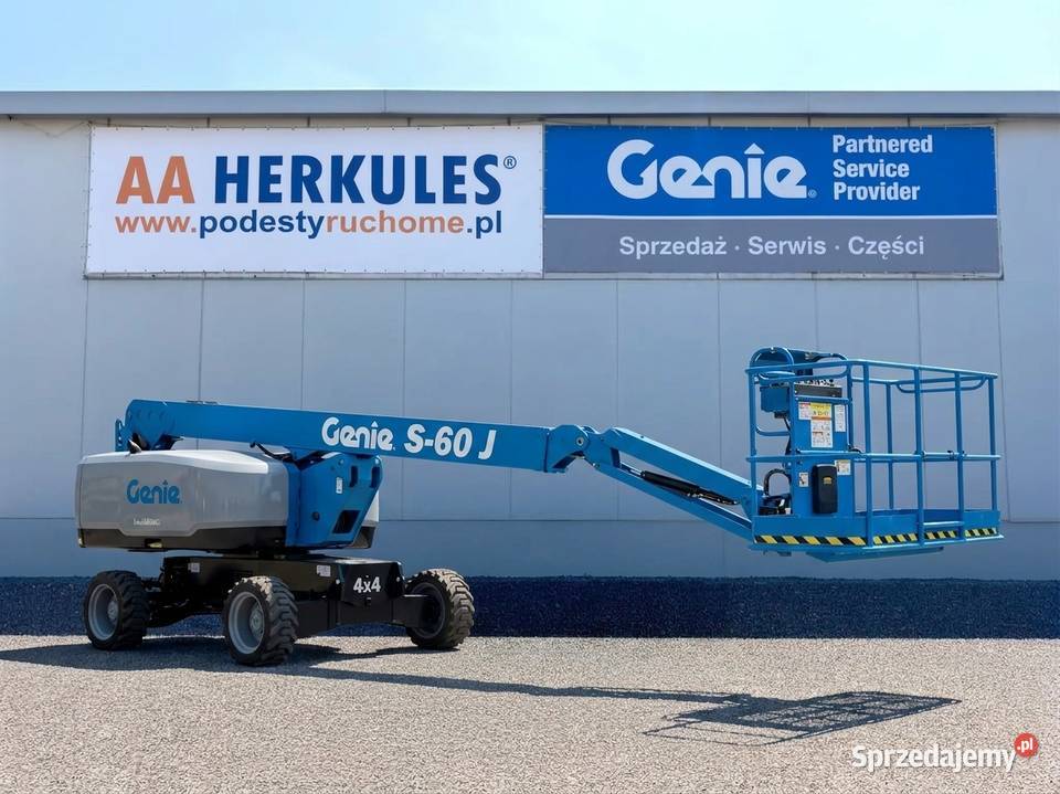 Podnośnik Teleskopowy Spalinowy Genie S60 J 4x4 śląskie Katowice