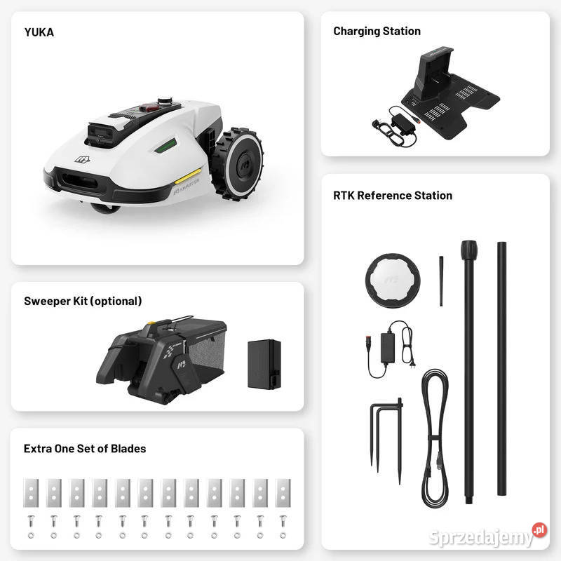 Robot 2025 MAMMOTION YUKA 3000 testy montaż Gorlice