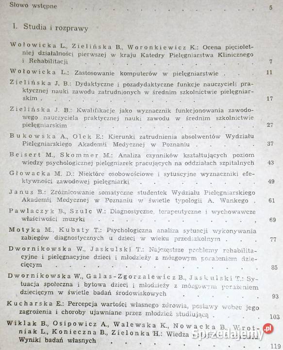 Pielęgniarstwo Polskie Zygmunt Przybylski Chełm