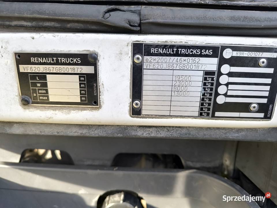 Renault D WIDE C śmieciarka Inowrocław