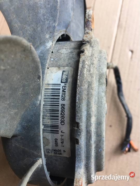 Wentylator chłodnicy audi a4 b6 b7 869203D osobowe