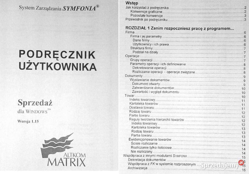 Sprzedaż Magazyny Handel Usługi rozliczenia Chełm