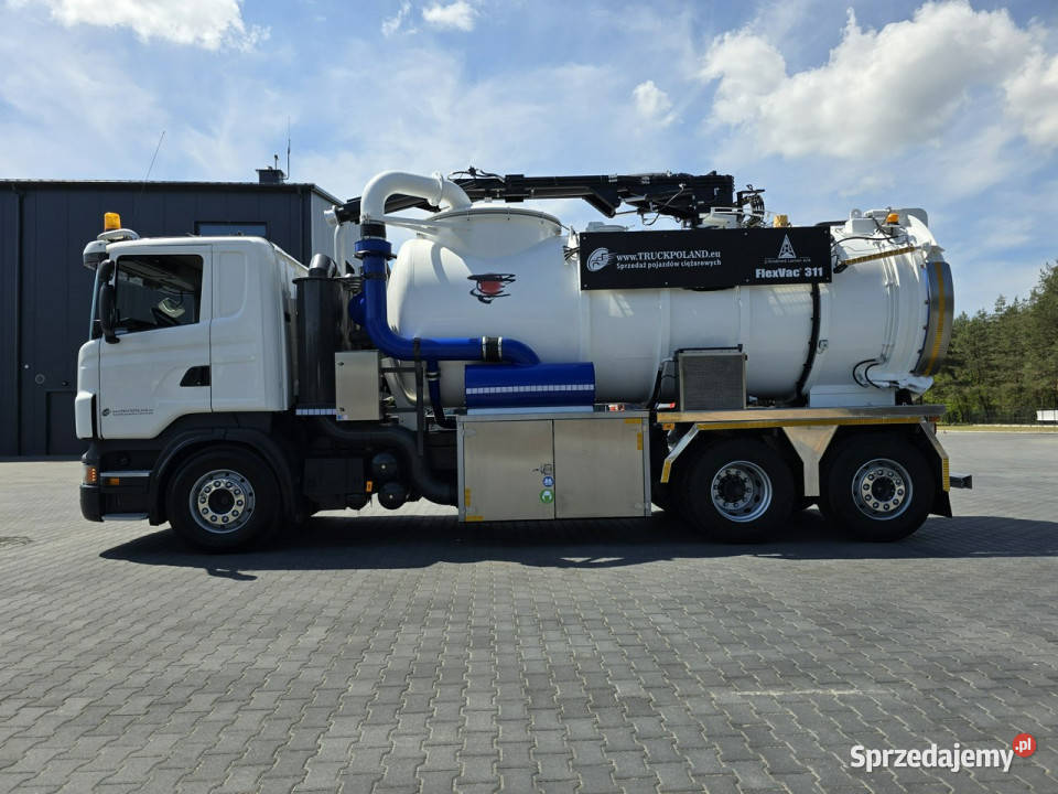 Scania Larsen FlexVac 311 Ładowarka próżniowa Motoryzacja Daleszyce