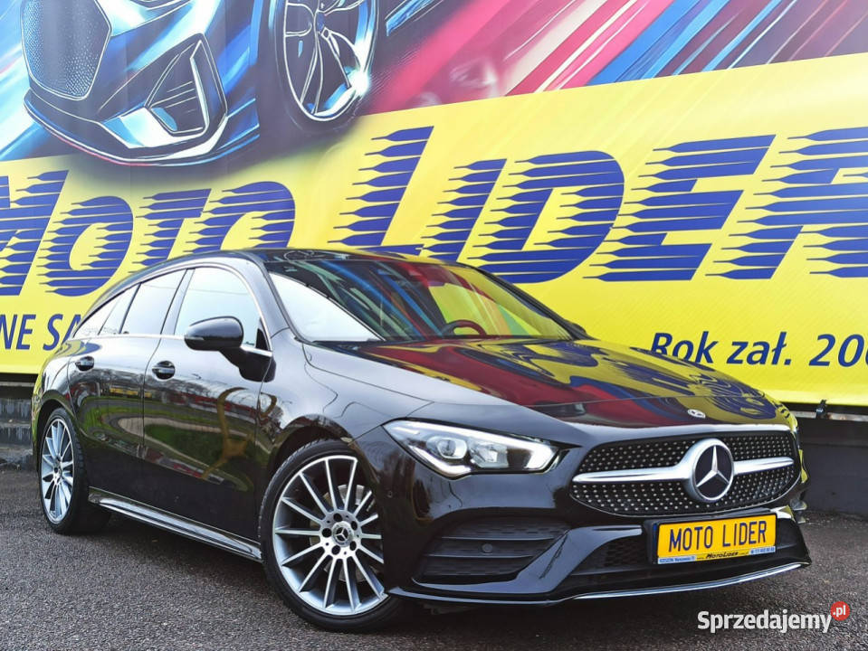 Mercedes CLA 200 AMG panorama przebogaty II 2019 aluminiowe felgi