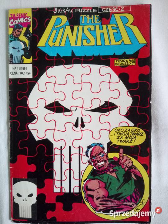 Komiks The Punisher - Jigsaw Puzzle, cz 2, 1991