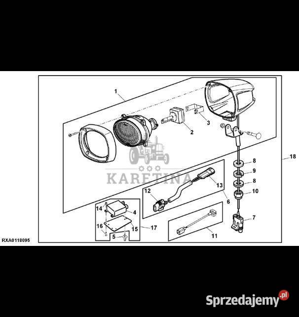 RE300531 John Deere 8345R Stabilizator Jastrzębniki