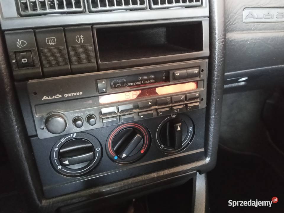 Radio radioodtwarzacz Audi Gamma 80 90 100 B3 B4 Sprzęt audio fabryczny podkarpackie Frysztak