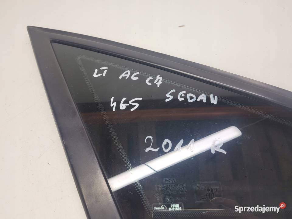 SZYBA KAROSERYJNA AUDI A6 C7 SEDAN LEWY TYŁ Przystajń sprzedam