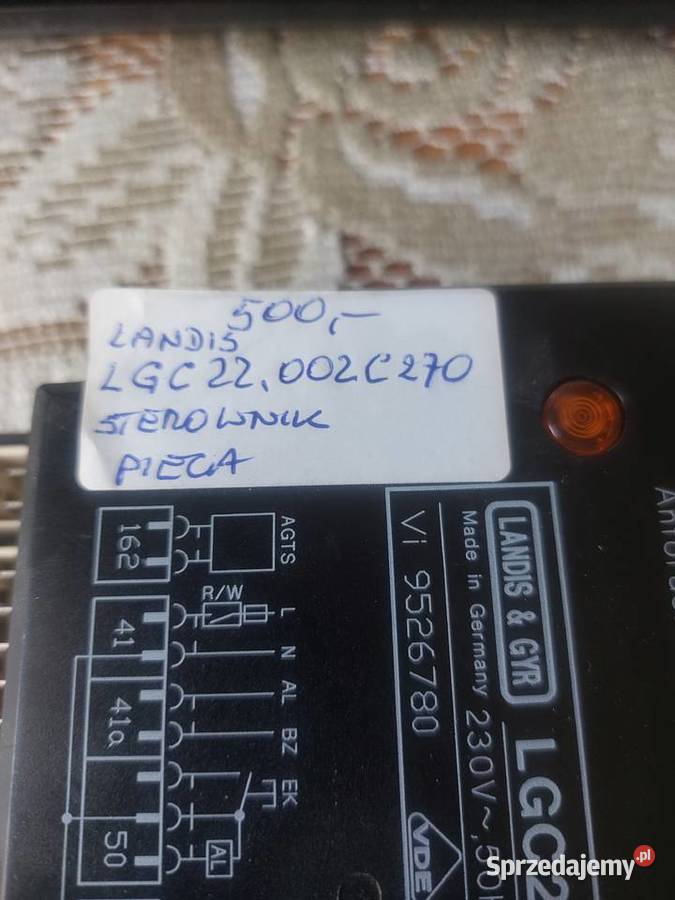 LANDIS LGC22002C270 STEROWNIK PIECA