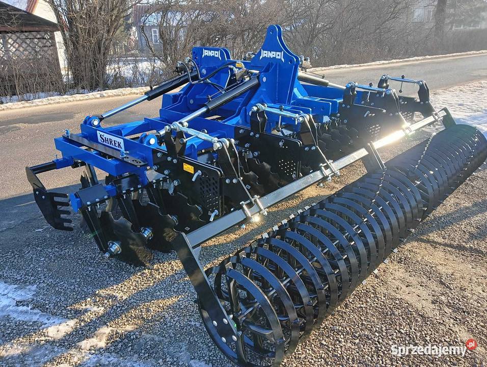 Brona talerzowa JANPOL BTH 4m hydraulicznie nieuszkodzony Żółkiewka-Osada