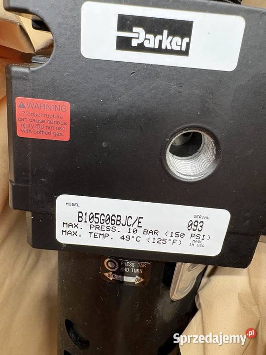 Parker B105G06BJCE Filter Regulator