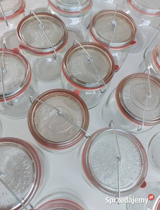 Słoiki na przetwory mięso ogórki kapusta
