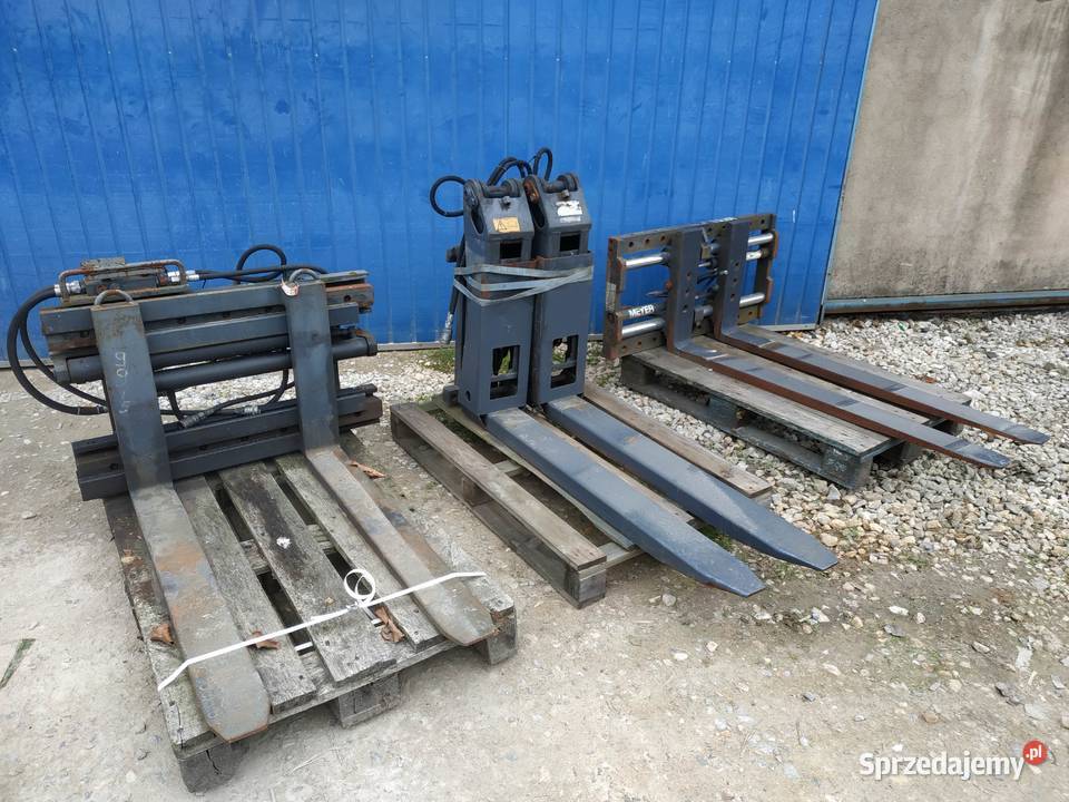 Hydrauliczne chwytaki widły przesuwy inwertery Tarnowskie Góry