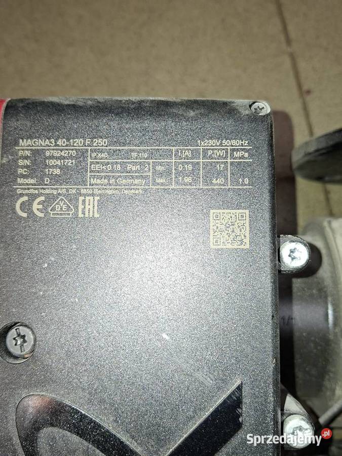 Pompa Grundfos Magna 3 40 120 F 250 Kraków