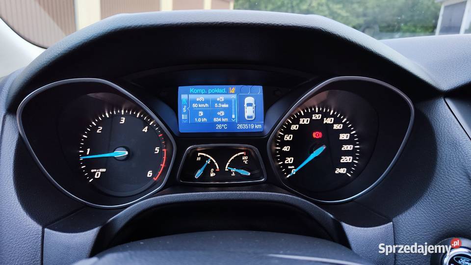 Ford Focus mk3 20TDCI 163 hatchback światła do jazdy dziennej Krzeszowice