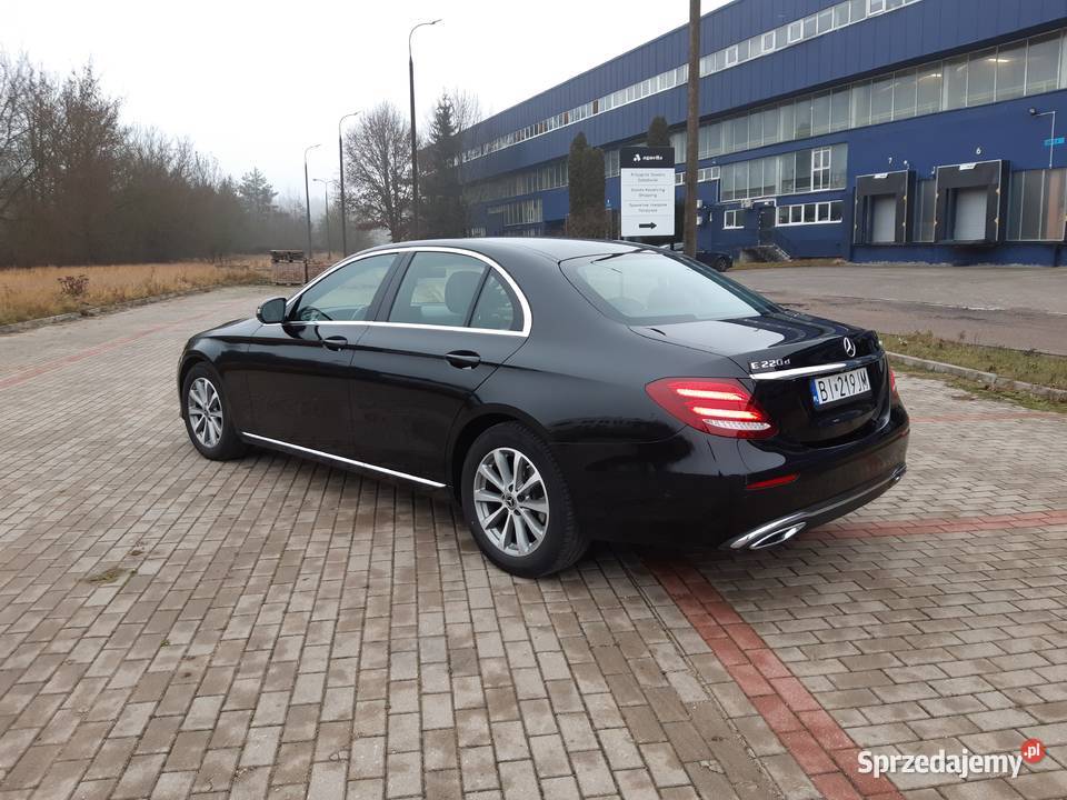 Mercedes E220 4Matic Salon serwis ASO radio Białystok