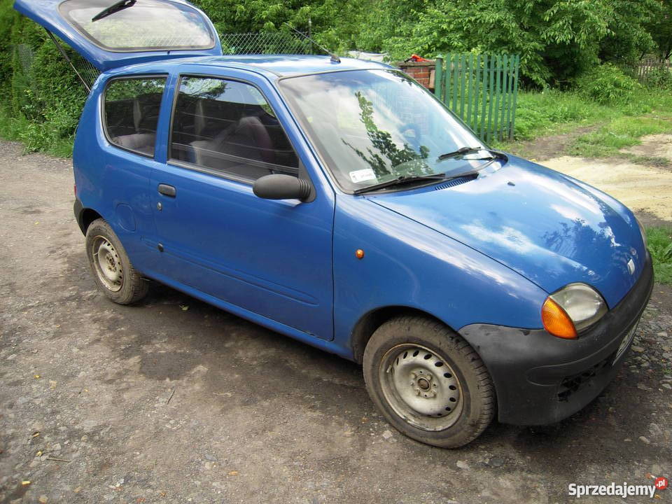 Fiat Seicento 11 LPG ważna do wtorku Mysłowice