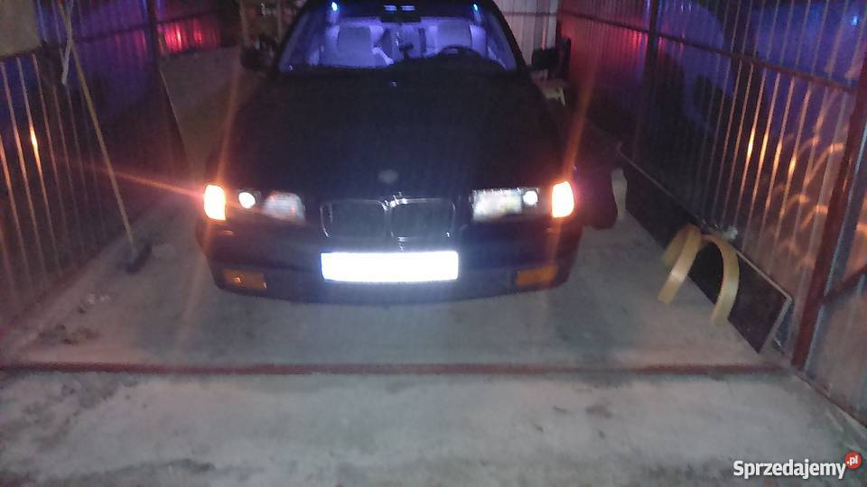 BMW e36 coupe granatowy Dobre