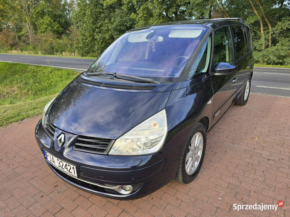 Renault Espace Renault Espace IV Lift 20 dci 150 granatowy Espace wielkopolskie Cielcza