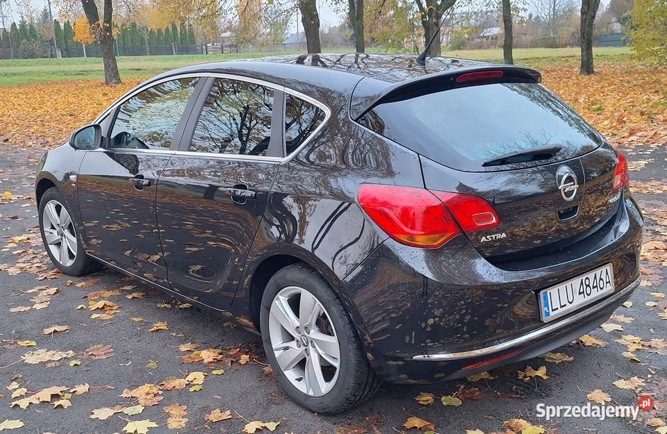 OPEL ASTRA 14 BENZYNA 2013 Łuków