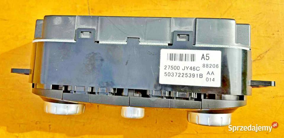 RENAULT KOLEOS PANEL KLIMATYZACJI 27500JY46C Panele sterowania, przełączniki mazowieckie