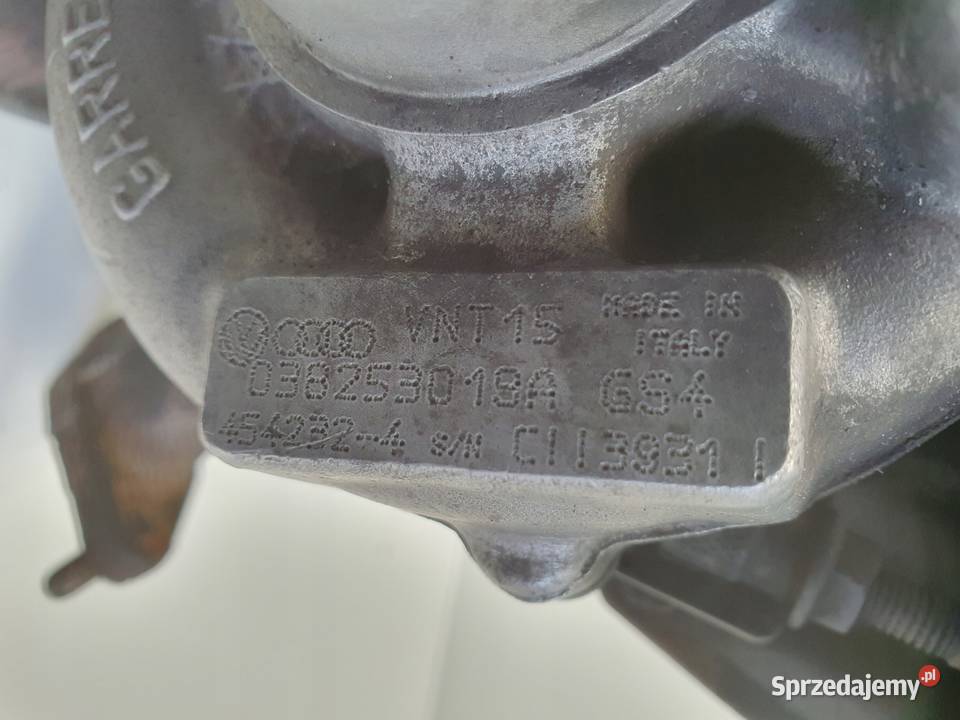 TURBOSPRĘŻARKA Audi A3 8L Golf IV 19 TDI turbo