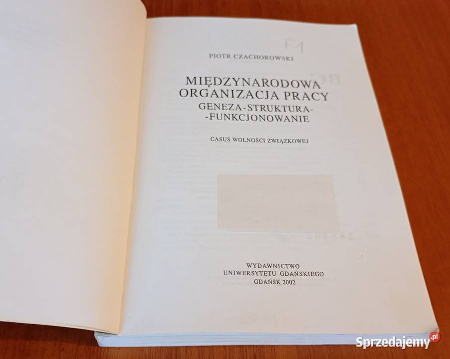 Międzynarodowa Organizacja Pracy geneza tradycyjny podręcznik Podręczniki pomorskie Gdańsk