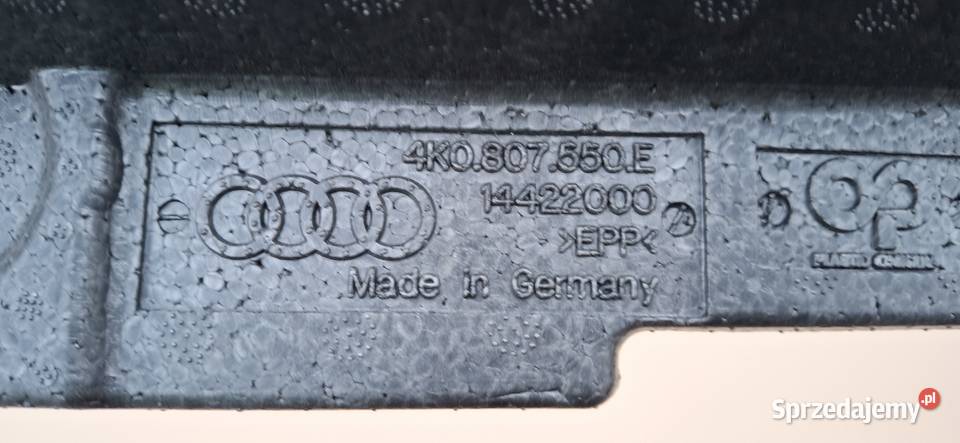 AUDI A6 C8 ABSORBER ZDERZAKA PRZÓD PIANKA POD osobowe Bieleń sprzedam