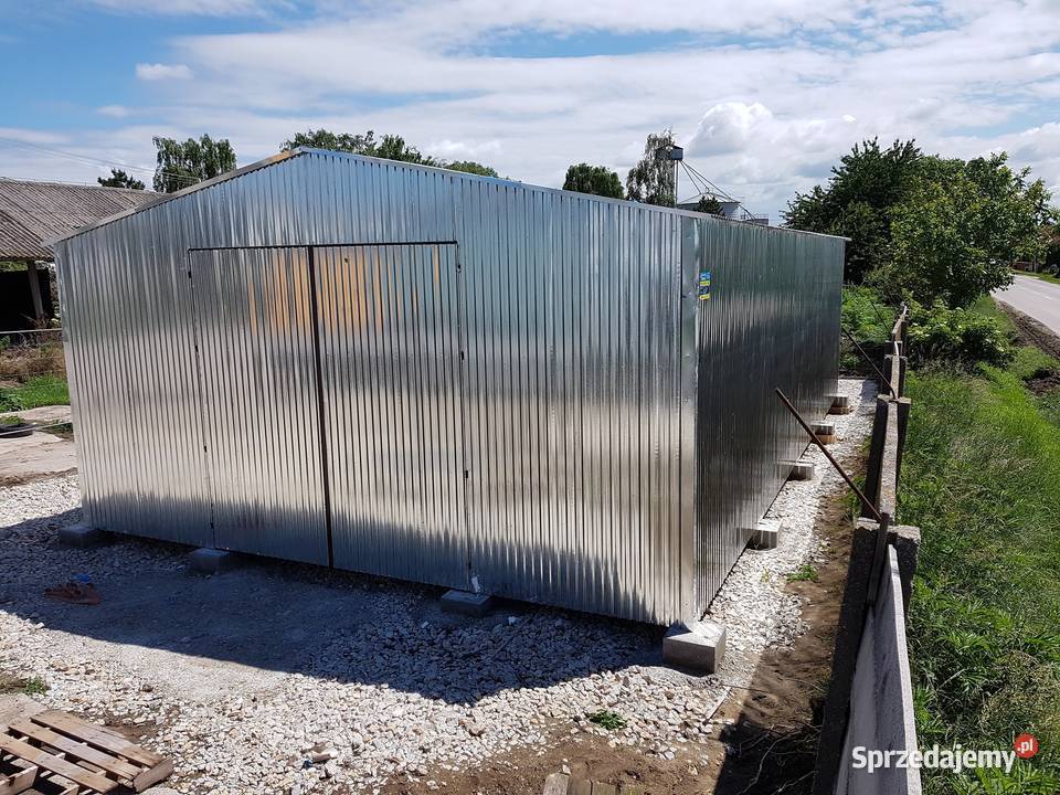 Blaszana montowana hala 712 m Nieruchomości Kraków