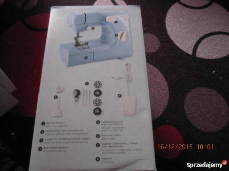 Mini maszyna do szycia tchibo Nisko
