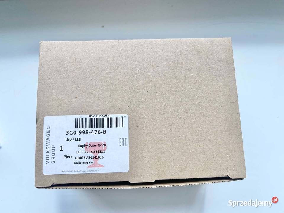 NOWY MODUŁ LED JEŻ 3G0998476b VW PASSAT B8 SEAT