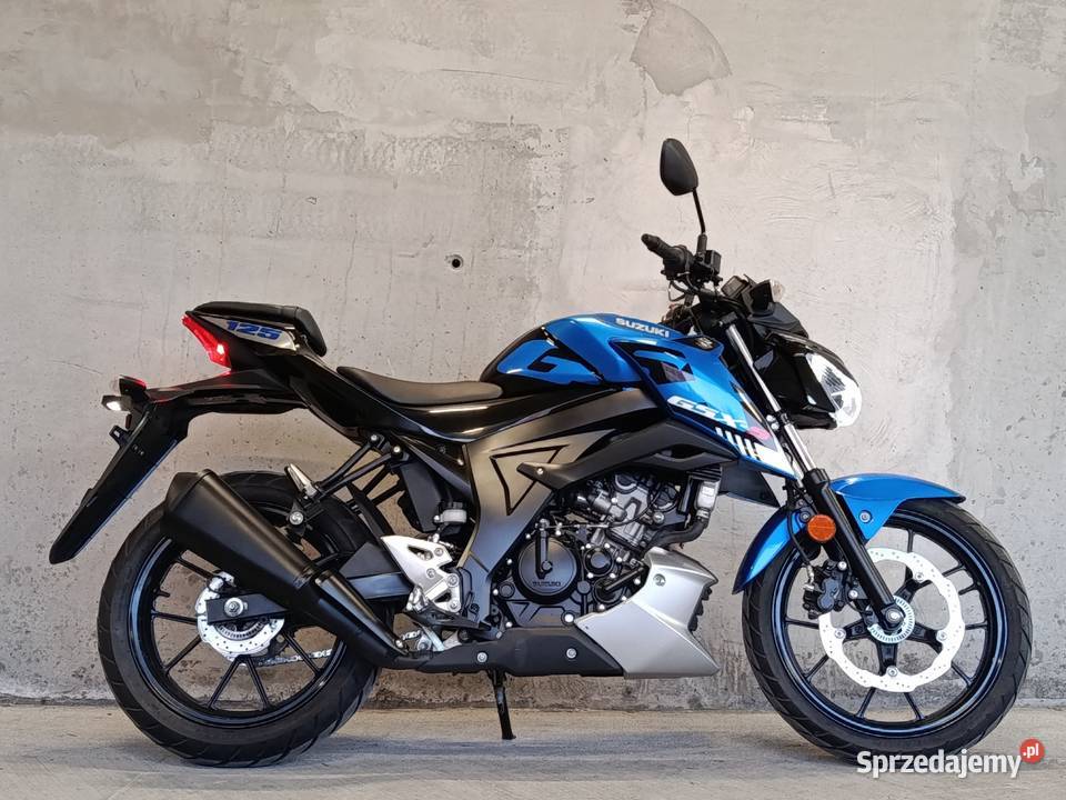 Suzuki GSXS 125 2023r Super stan TRANSPORT pod 15KM Łódź