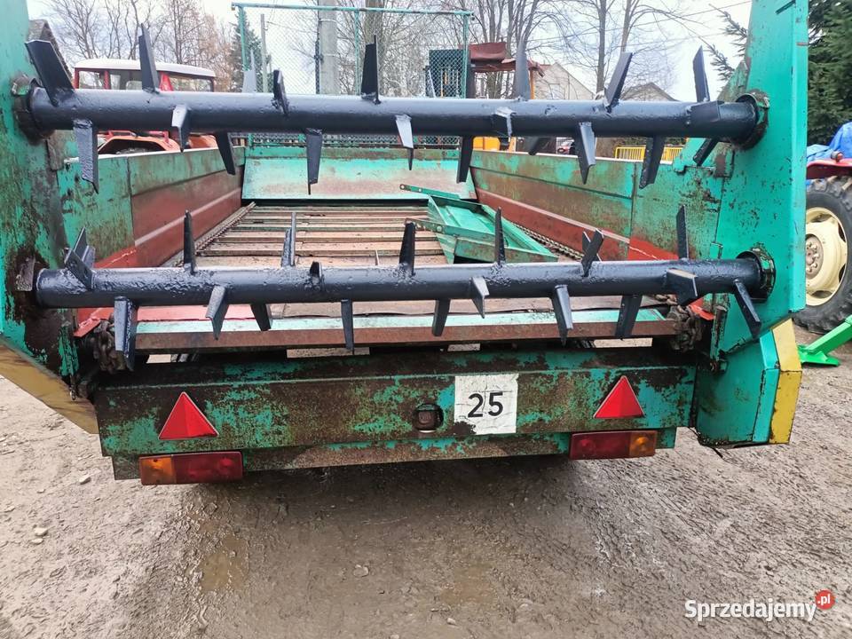 Rozrzutnik obornika jednoosiowy 25T Jasło