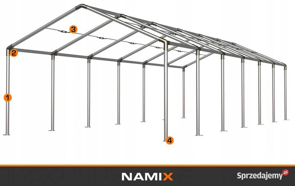 Namiot COMFORT 6x12 imprezowy handlowy altana