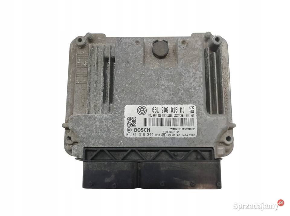 STEROWNIK SILNIKA 03L906018MJ 0281018344 20 D