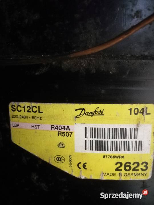 sprzedam sprężarke do lady chłodniczej danfoss Pozostałe Wadowice