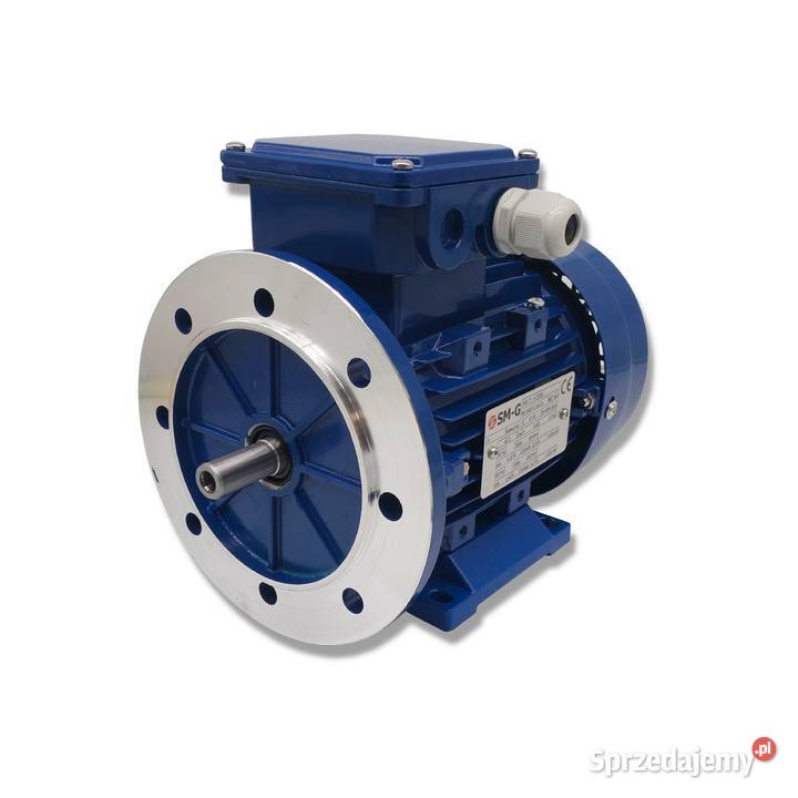 SILNIK Z KOŁNIERZEM 037kW 230V 2830 OBR 3FAZOWY Solec Kujawski