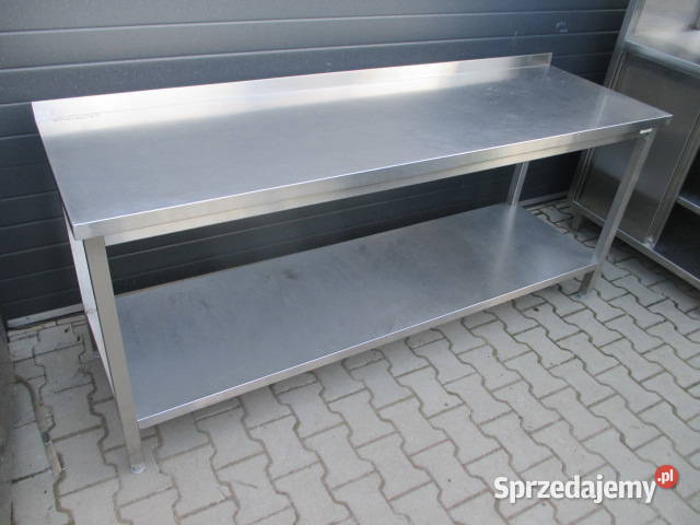 Solidny Stół Gastronomiczny Z Półką 2006085 sprzedam