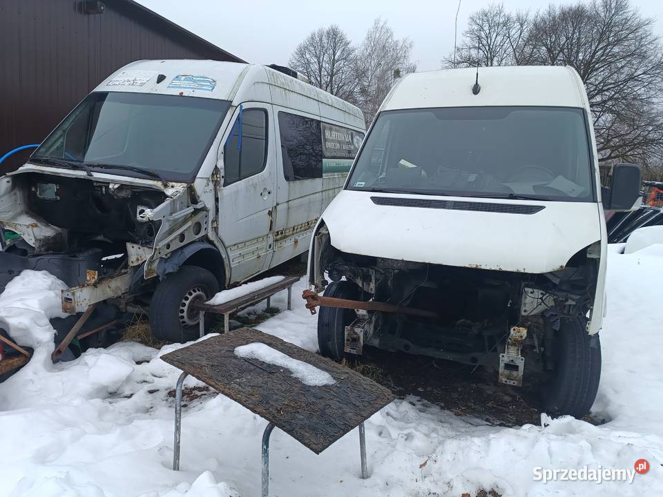 Sprinter 906 crafter 25 TDI całe na części lubelskie Wołoskowola