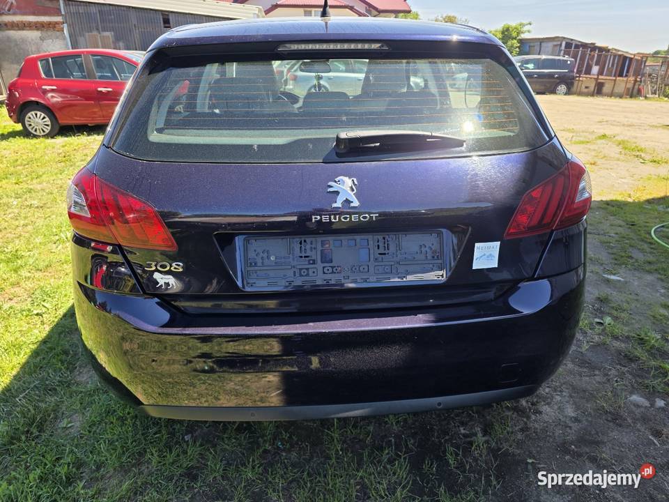 Peugeot 308 16 Turbo 125 Alu Masaże Jasny Srodek Płock