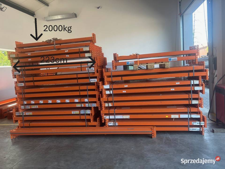 REGALY Przemyslowe Magazynowe paletowe STOW H300