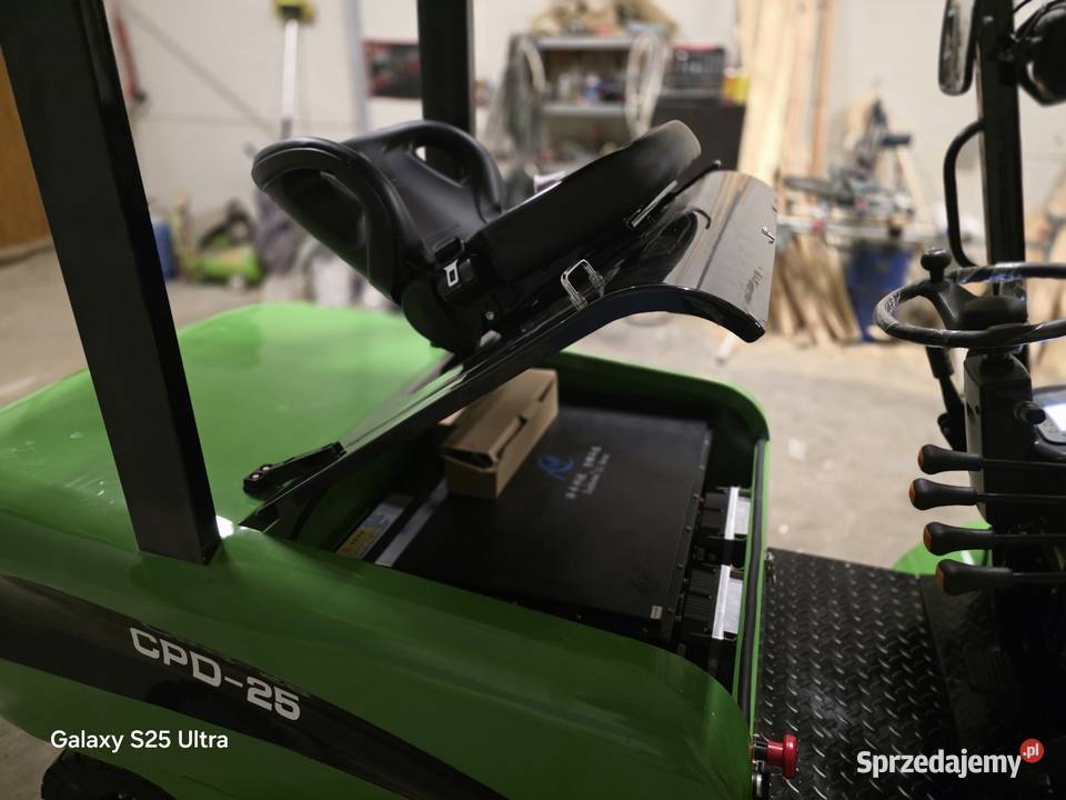 Elektryczny wózek widłowy czterokołowy 25 tony Wózki widłowe