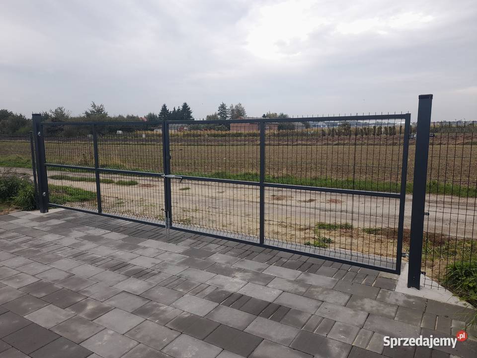 Brama Panelowa 200 x 200 Słupy Lublin