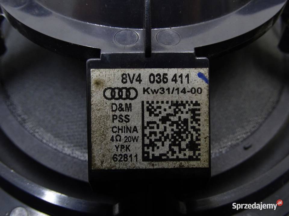 GŁOŚNIK DRZWI TYŁ TYLNY AUDI A3 8V 8V4035411