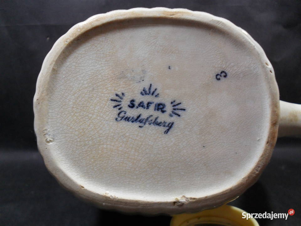 Przedwojenny Mlecznik Gustafsberg Safir Katowice