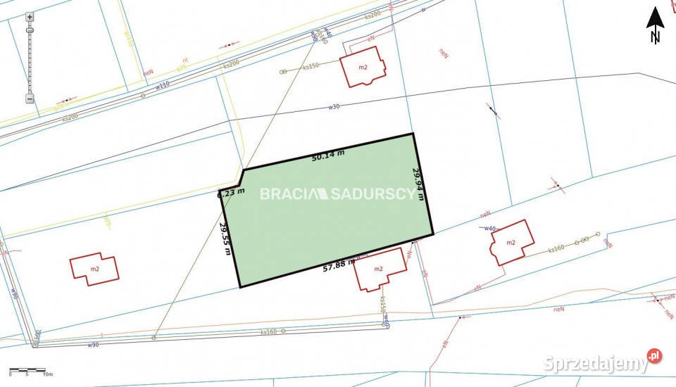 Działka 1780m2 Łęki Sprzedaż sprzedam